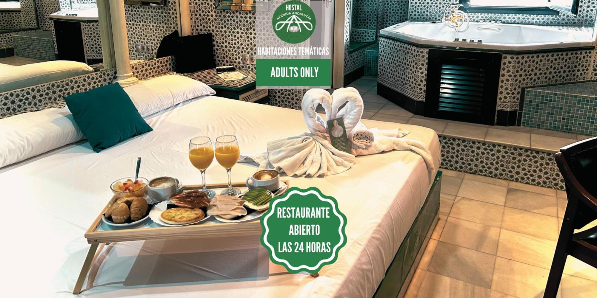 Hostal Avenida Andalucia - Solo Adultos เซบีญา ภายนอก รูปภาพ